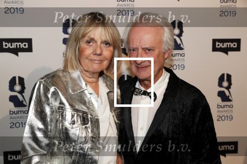 Hilversum 11 maart 2019
Uitreiking BUMA prijzen in studio 21. Leon ramaker met vrouw