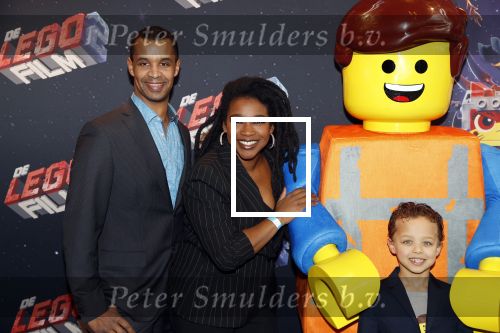 Utrecht 3 februari 2019
Premiere Lego film in de bioscoop bij de jaarbeurs. Leona Philippo met haar zoontje Manuel en broer
