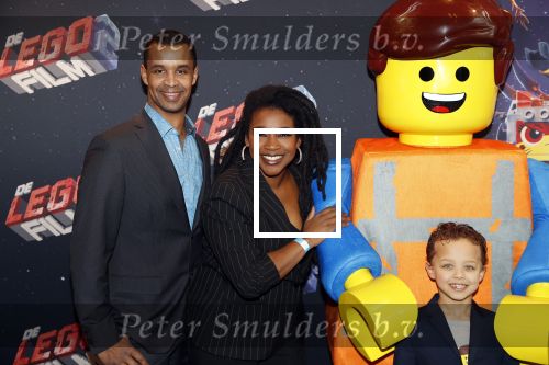 Utrecht 3 februari 2019
Premiere Lego film in de bioscoop bij de jaarbeurs. Leona Philippo met haar zoontje Manuel en broer