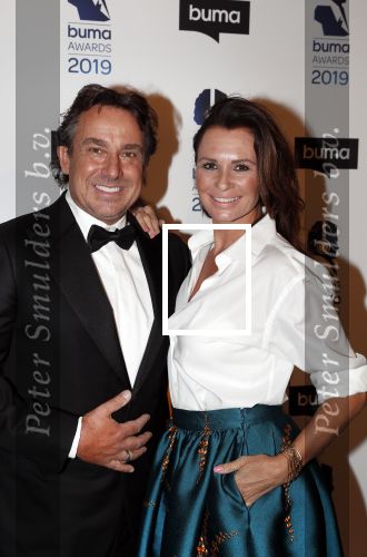 Hilversum 11 maart 2019
Uitreiking BUMA prijzen in studio 21. Marco en Leontine Borsato.