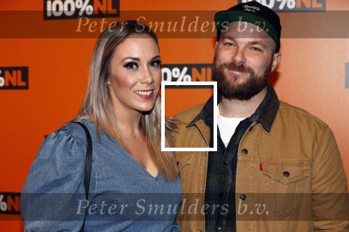 Amsterdam 7 februari 2019
Uitreiking 100%NL awards. Lisa Lois met vriend