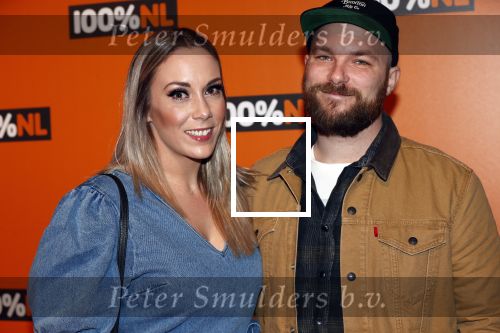 Amsterdam 7 februari 2019
Uitreiking 100%NL awards. Lisa Lois met vriend