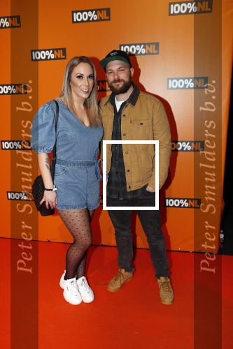 Amsterdam 7 februari 2019
Uitreiking 100%NL awards. Lisa Lois met vriend