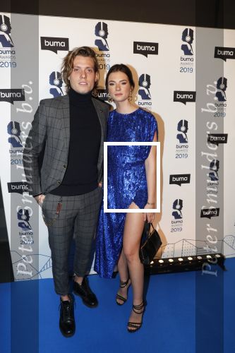 Hilversum 11 maart 2019
Uitreiking BUMA prijzen in studio 21. Maan met haar vriend Dj Tony Perroni
