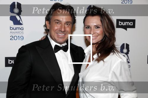Hilversum 11 maart 2019
Uitreiking BUMA prijzen in studio 21. Marco en Leontine Borsato.