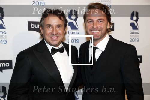 Hilversum 11 maart 2019
Uitreiking BUMA prijzen in studio 21. John Ewbank met Marco Borsato