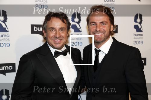 Hilversum 11 maart 2019
Uitreiking BUMA prijzen in studio 21. John Ewbank met Marco Borsato
