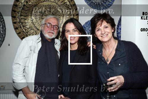 Amsterdam 9 maart 2019
Opening expositie Bert Kuizenga. Martine v Os met man en dochter
