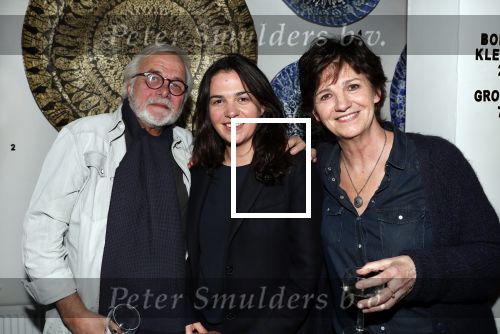 Amsterdam 9 maart 2019
Opening expositie Bert Kuizenga. Martine v Os met man en dochter