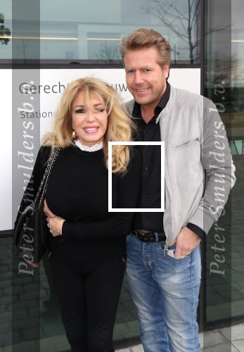 Breda, 21 Februari 2019
Patricia Paay met partner bij rechtbank Breda