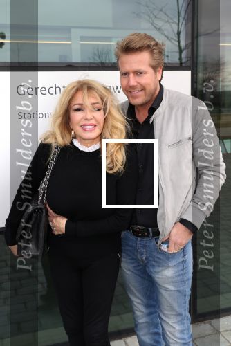 Breda, 21 Februari 2019
Patricia Paay met partner bij rechtbank Breda