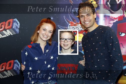 Utrecht 3 februari 2019
Premiere Lego film in de bioscoop bij de jaarbeurs. Pip Pellens kwam met haar vriend  Pim Wessels