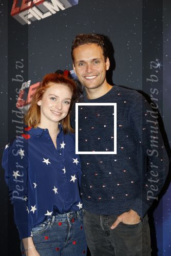 Utrecht 3 februari 2019
Premiere Lego film in de bioscoop bij de jaarbeurs. Pip Pellens kwam met haar vriend  Pim Wessels