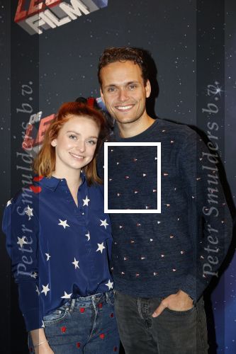 Utrecht 3 februari 2019
Premiere Lego film in de bioscoop bij de jaarbeurs. Pip Pellens kwam met haar vriend  Pim Wessels