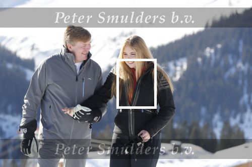Lech 25 februari 2019
Koning Willem-Alexander, Koningin MÃ¡xima, Prinses Beatrix, Prins Constantijn, Prinses Laurentien en de prinsessen Amalia, Alexia en Ariane samen met Eloise, Leonore en Claus-Casimir tijdens de fotosessie tijdens de wintersportvakantie in Lech.