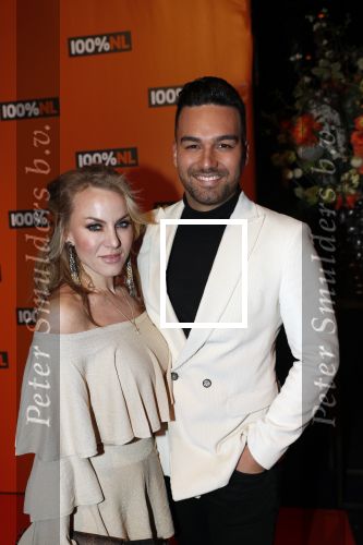 Amsterdam 7 februari 2019
Uitreiking 100%NL awards. Rachel Kramer en partner Deon Leon