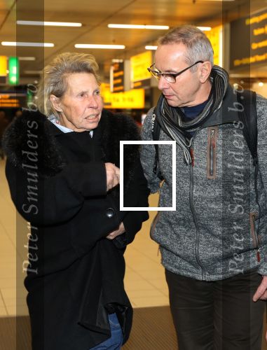 Amsterdam, 16 Februari 2019
Aankomst op Schiphol van Ria Bartling (vriendin oud-bokser Rudi Lubbers) samen met Dr. Martin Wagtmans