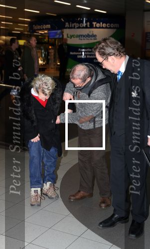Amsterdam, 16 Februari 2019
Aankomst op Schiphol van Ria Bartling (vriendin oud-bokser Rudi Lubbers) samen met Dr. Martin Wagtmans