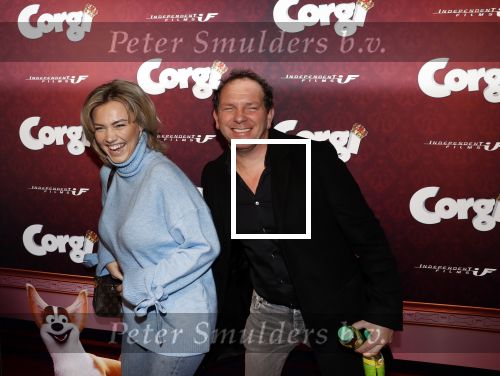Amsterdam 10 februari 2019
Premiere Corgi in pathe arena. Robert Leroy met partner Jamie de Boer en zijn zoon en dochter
