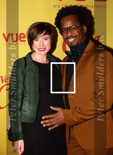 Hilversum, 11 Februari 2019 Premiere Verliefd op Cuba
Rogier Komproe en zwangere partner Manon Waenink