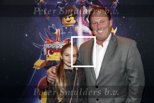 Utrecht 3 februari 2019
Premiere Lego film in de bioscoop bij de jaarbeurs. Ronald Goes kwam met zijn nichtje