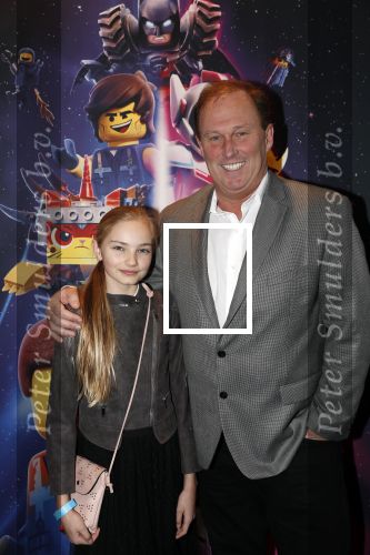 Utrecht 3 februari 2019
Premiere Lego film in de bioscoop bij de jaarbeurs. Ronald Goes kwam met zijn nichtje