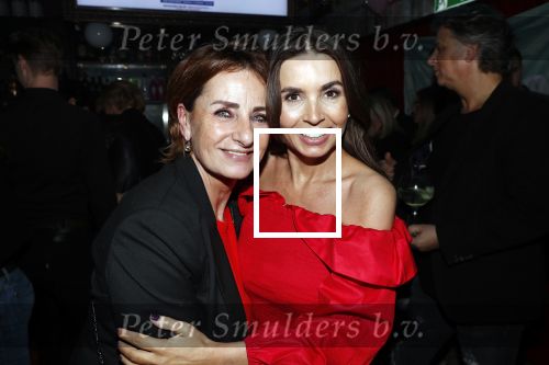 Amsterdam 14 februari 2019
Feestje voor de kluivert dog rescue foundation in het toppers cafe. Rossana Kluivert met Lucienne de Kenter