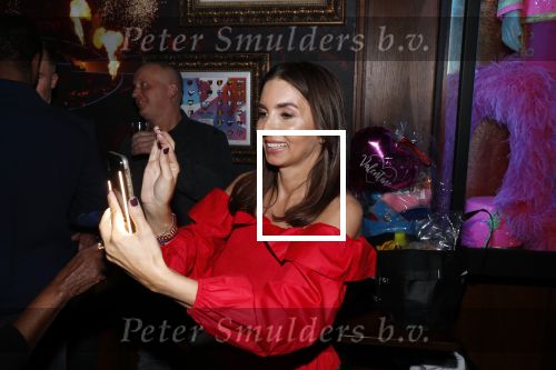 Amsterdam 14 februari 2019
Feestje voor de kluivert dog rescue foundation in het toppers cafe. Rosanna Kluivert