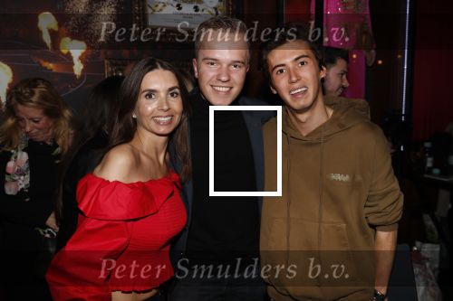 Amsterdam 14 februari 2019
Feestje voor de kluivert dog rescue foundation in het toppers cafe. Rosanna Kluivert en zoon Nino Wilkes