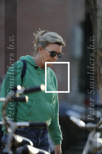 Amsterdam 27 februari 2019
Saskia Noort met haar hondje in Amsterdam zuid.