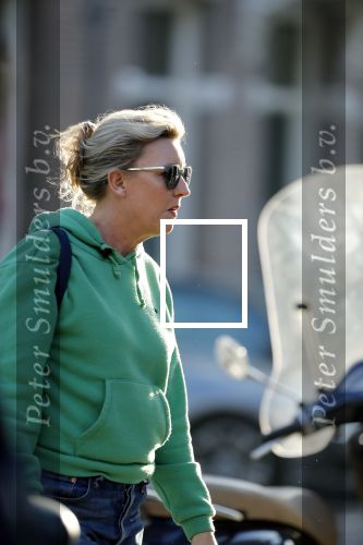 Amsterdam 27 februari 2019
Saskia Noort met haar hondje in Amsterdam zuid.