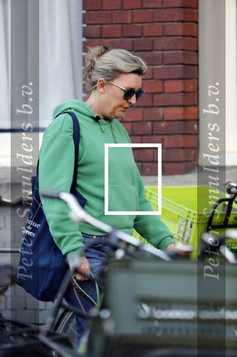 Amsterdam 27 februari 2019
Saskia Noort met haar hondje in Amsterdam zuid.