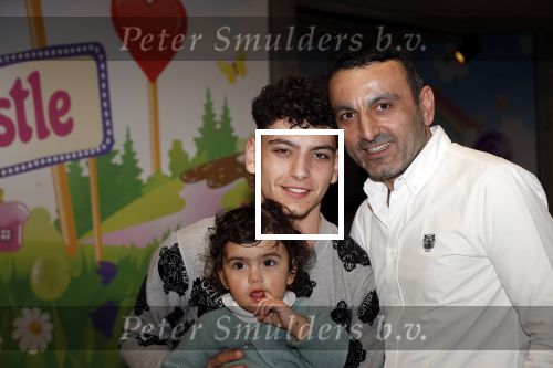 Amsterdam 2 maart 2019
Feestje Najib Amhaki . 
Tamer Gï¿½nen met dochter en zoon
Tamer Gonen