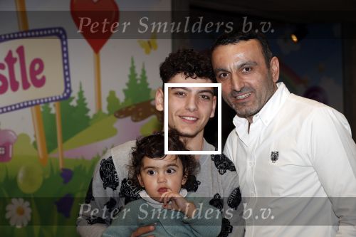 Amsterdam 2 maart 2019
Feestje Najib Amhaki . 
Tamer Gï¿½nen met dochter en zoon
Tamer Gonen