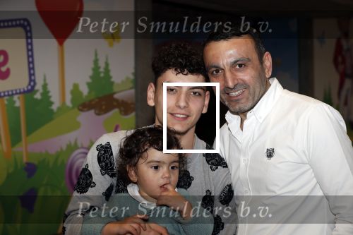 Amsterdam 2 maart 2019
Feestje Najib Amhaki . 
Tamer Gï¿½nen met dochter en zoon
Tamer Gonen