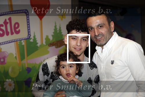 Amsterdam 2 maart 2019
Feestje Najib Amhaki . 
Tamer Gï¿½nen met dochter en zoon
Tamer Gonen