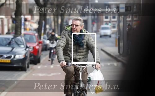 Amsterdam 2 maart 2019
Ursul de Geer op de fiets.
