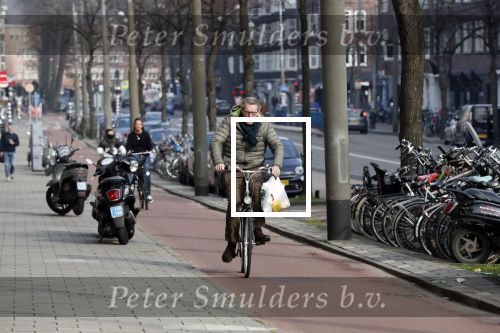 Amsterdam 2 maart 2019
Ursul de Geer op de fiets.