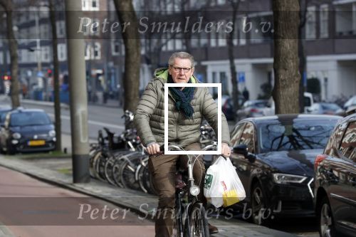 Amsterdam 2 maart 2019
Ursul de Geer op de fiets.
