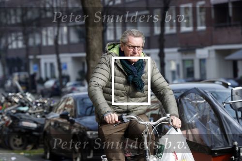 Amsterdam 2 maart 2019
Ursul de Geer op de fiets.