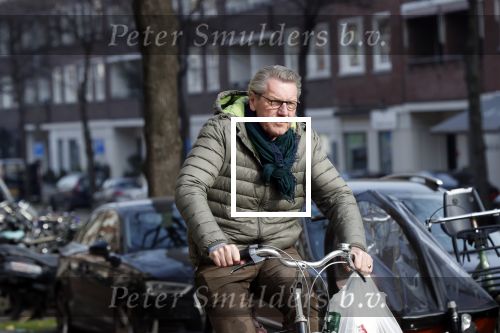 Amsterdam 2 maart 2019
Ursul de Geer op de fiets.