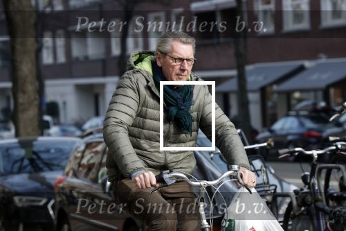 Amsterdam 2 maart 2019
Ursul de Geer op de fiets.