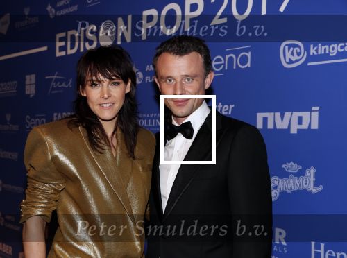Amsterdam 11 februari 2019
Wende Snijders met man bij uitreiking edisons.