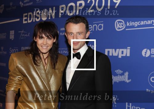 Amsterdam 11 februari 2019
Wende Snijders met man bij uitreiking edisons.