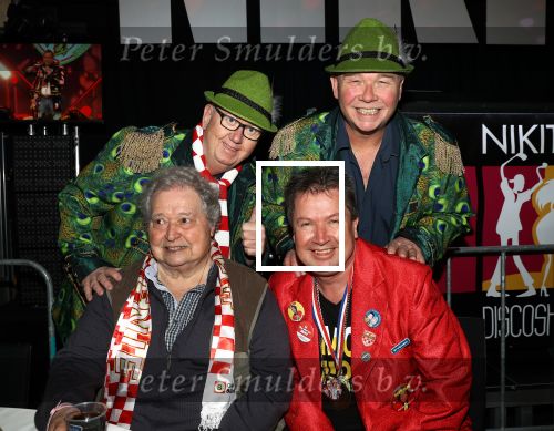 Eindhoven, 1 Maart 2019 Omroep Brabant organiseert 3 uurkes vooraf in Hotel Pullman
Zware Jongens  Fokko Dam en Arie Kuipers Jan Berk en Adrie Berk
