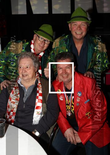 Eindhoven, 1 Maart 2019 Omroep Brabant organiseert 3 uurkes vooraf in Hotel Pullman
Zware Jongens  Fokko Dam en Arie Kuipers Jan Berk en Adrie Berk