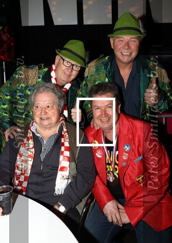 Eindhoven, 1 Maart 2019 Omroep Brabant organiseert 3 uurkes vooraf in Hotel Pullman
Zware Jongens  Fokko Dam en Arie Kuipers Jan v d Berk en Adrie v d Berk