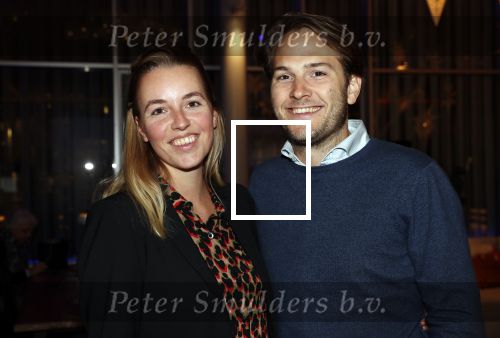 Nieuwegein 4 februari 2020
Premiere Heel Holland lacht in schouwburg de Kom. dochter Aad Ouborg met partner