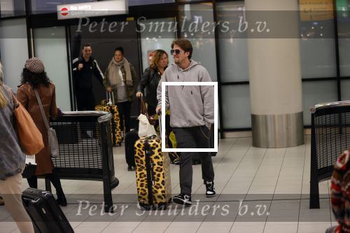 Schiphol 13 februari 2020
Bridget Maasland en Andre Hazes arriveren op schiphol nadat ze op curacao zijn geweest