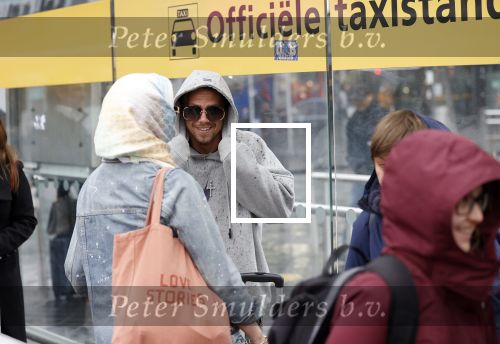 Schiphol 13 februari 2020
Bridget Maasland en Andre Hazes arriveren op schiphol nadat ze op curacao zijn geweest